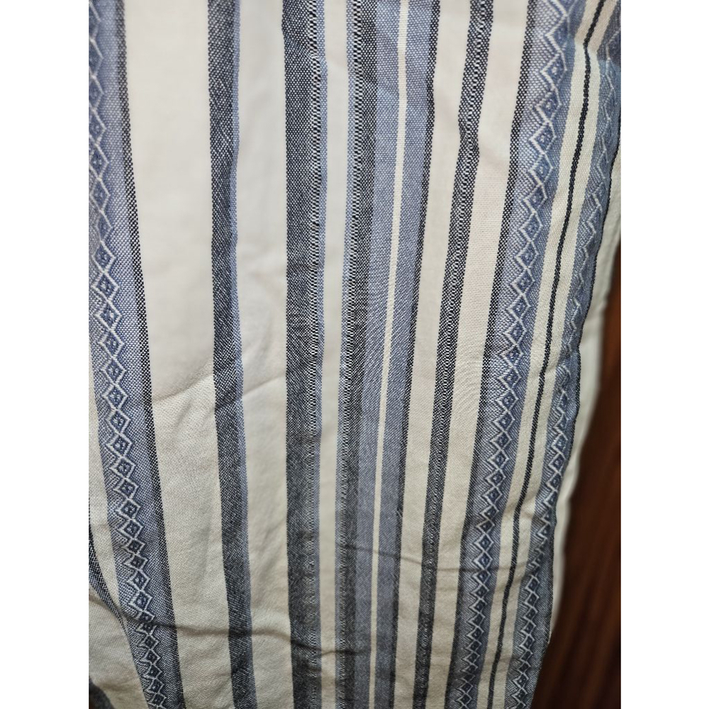 Almost Famous Medium Knit Pull On Elastic Waist Striped Drawstring Pants New - Picture 6 of 9